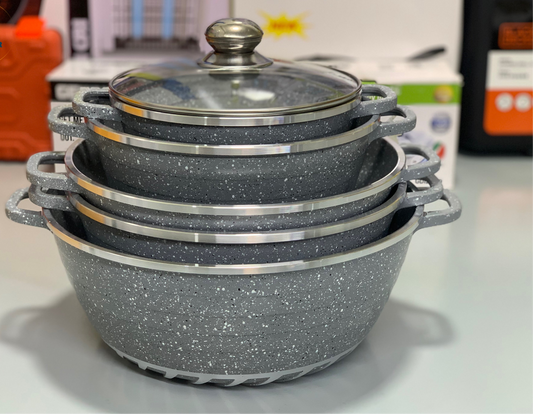 DUBAIZONES™ Imported Unique's 10 Pieces Cookware Se