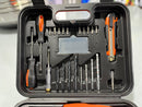 DUBAIZONES™ BLACK+DUCKER HAMMER DRILL KIT WITH 40 ACCESSORIES,