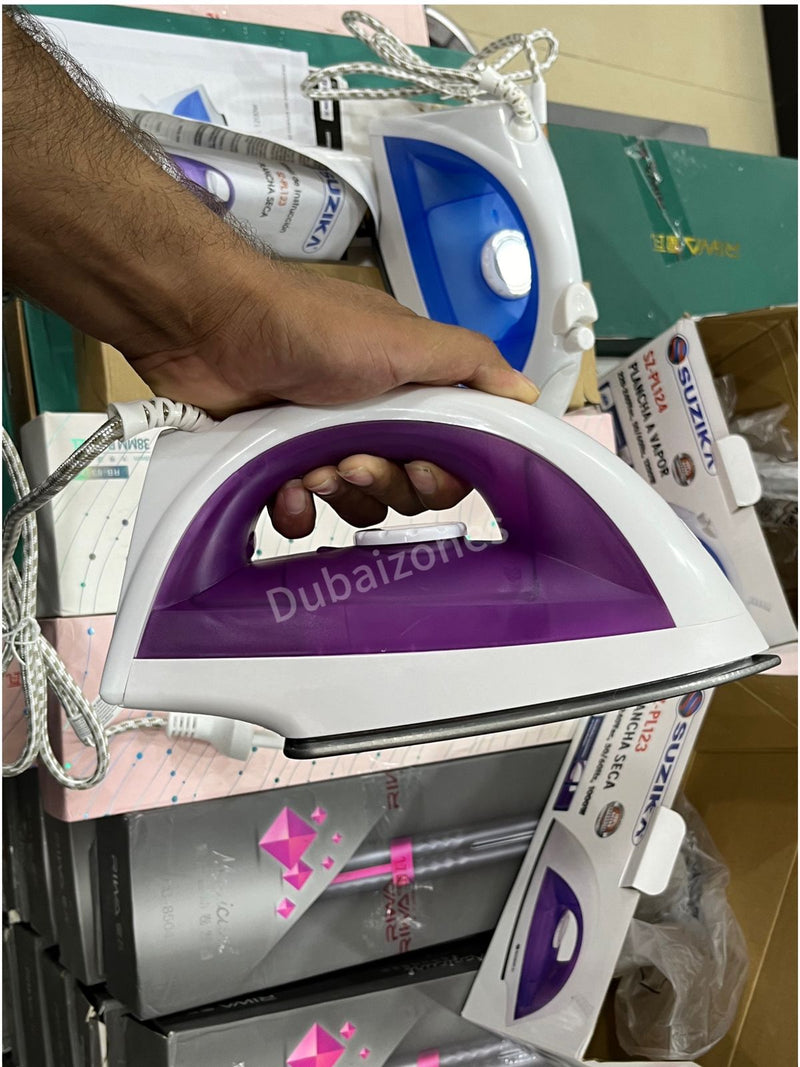 DUBAIZONES™ LOT IMPORTED SUZIKA BRAND STEAM AND DRY IRON