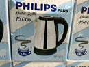 DUBAIZONES™ Philips Plus Electric Kettle Stainless Steel Auto OFF Mode