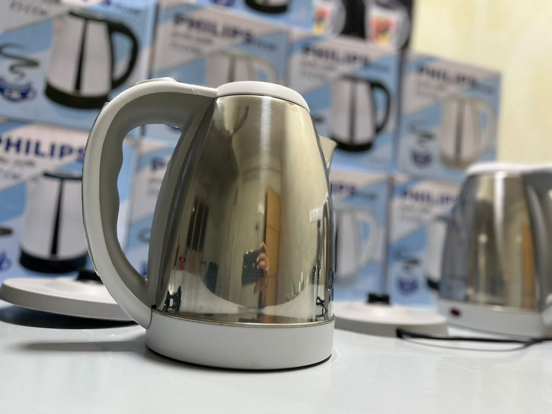 DUBAIZONES™ Philips Plus Electric Kettle Stainless Steel Auto OFF Mode