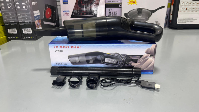 DUBAIZONES™ High-Power 12V Rechargeable Car Vacuum Cleaner